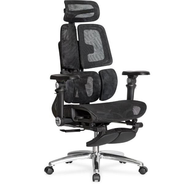 Фото - Кресло офисное Mealux S3 Air Plus Black (HF-S3 M/B)